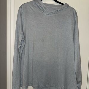 Nike Gray Long Sleeve Women's Top